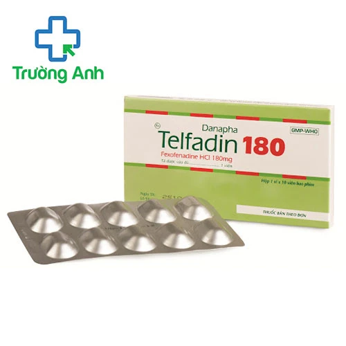 Danapha-Telfadin 180 - Thuốc điều trị viêm mũi dị ứng hiệu quả