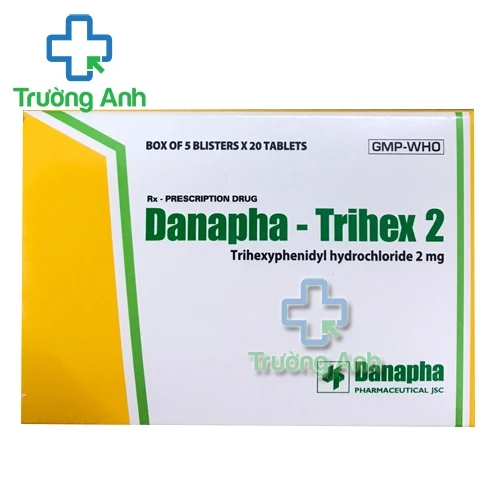 Danapha-Trihex 2 - Thuốc hỗ trợ điều trị bệnh Parkinson