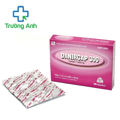 Danircap 300 Mekophar - Thuốc điều trị nhiễm khuẩn hiệu quả
