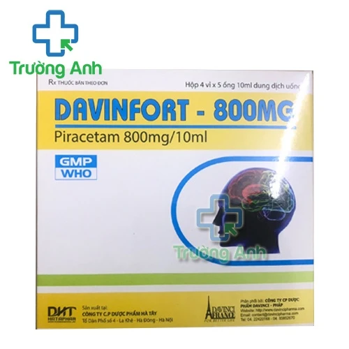 Davinfort 800mg - Thuốc điều trị chóng mặt hiệu quả