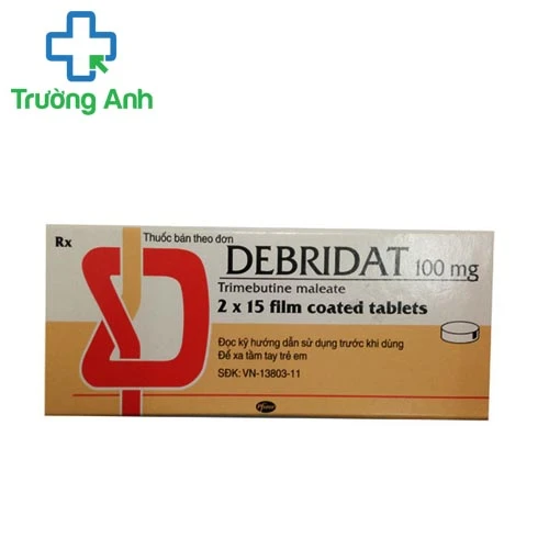 Debridat 100mg - Thuốc điều trị rối loạn đường ống tiêu hóa hiệu quả của Pháp