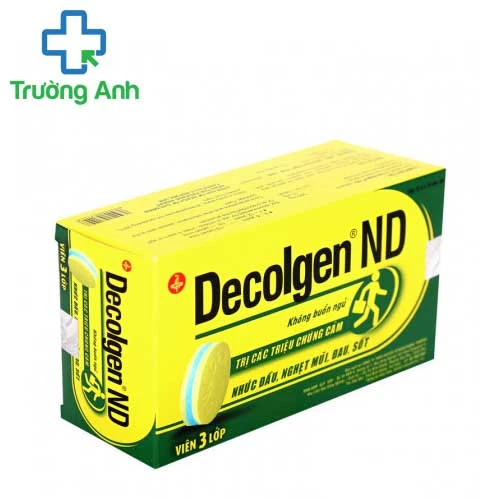 Decolgen ND - Thuốc trị cảm hiệu quả