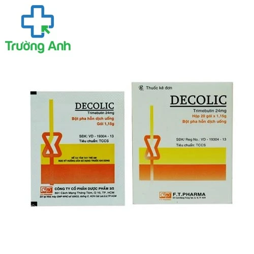 Decolic 24 mg - Thuốc điều trị rối loạn đường tiêu hóa hiệu quả