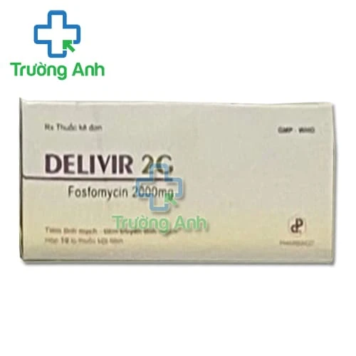 Delivir 2g - Thuốc điều trị nhiễm khuẩn hiệu quả của Pharbaco