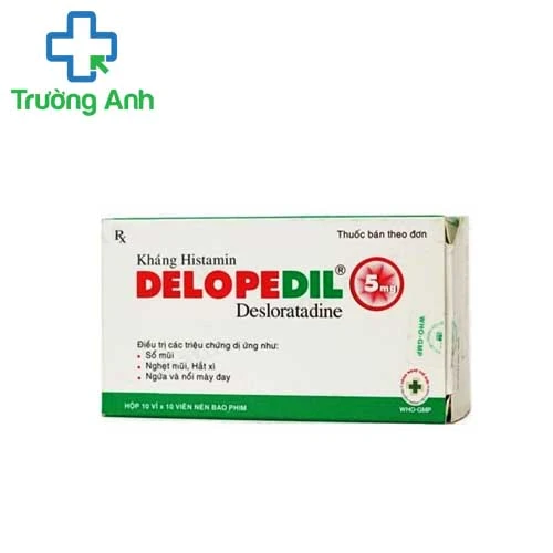 Delopedil Tab.5mg - Thuốc điều trị dị ứng hiệu quả