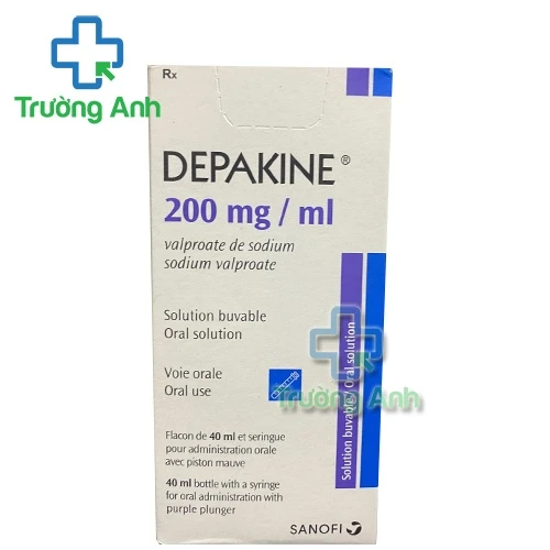 Depakine 200mg/ml - Thuốc điều trị động kinh co giật của France