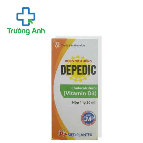 Depedic - Thuốc điều trị còi xương hiệu quả của Mediplantex