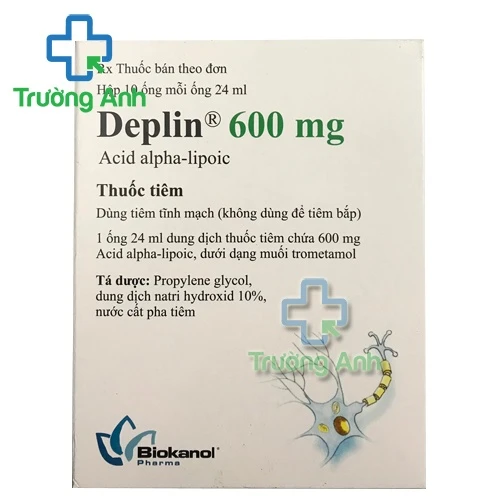 Deplin 600mg (tiêm) - Thuốc điều trị viêm đa dây thần kinh hiệu quả của Đức 