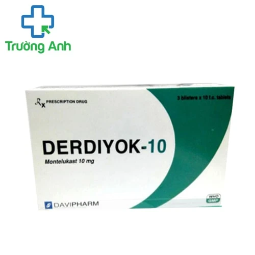 Derdiyok-10 - Thuốc điều trị hen phế quản hiệu quả của Davipharm