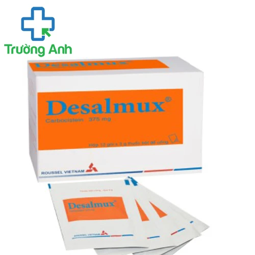 Desalmux (bột) - Thuốc điều trị viêm nhiễm đường hô hấp hiệu quả của Roussel