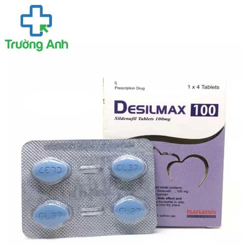 Desilmax 100mg - Thuốc điều trị rối loạn cương dương hiệu quả