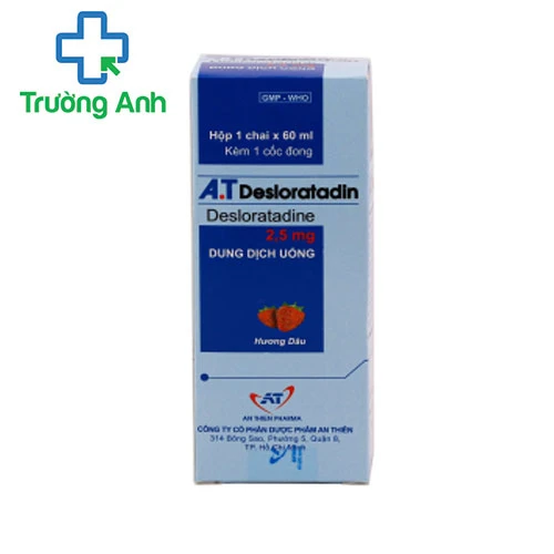 A.T Desloratadin (60ml) - Thuốc chống dị ứng của An Thiên