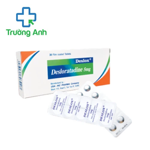 Deslox 5mg USA-NIC Pharma (Desloratadine) - Thuốc điều trị viêm mũi dị ứng