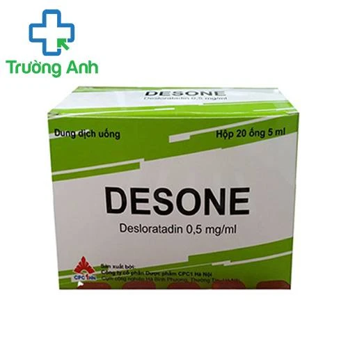 Desone - Thuốc chữa viêm mũi hiệu quả của CPC1HN