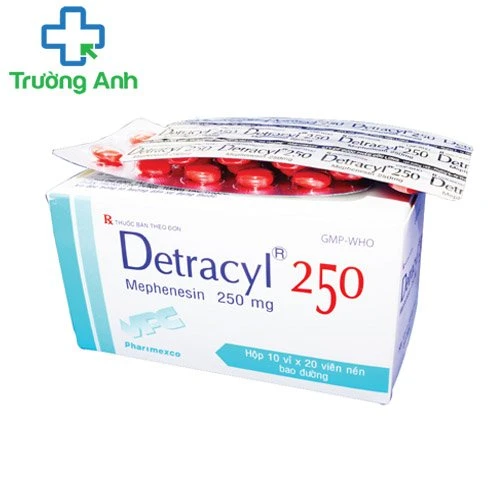 Detracyl 250 - Thuốc điều trị hỗ trợ đau co cứng cơ hiệu quả