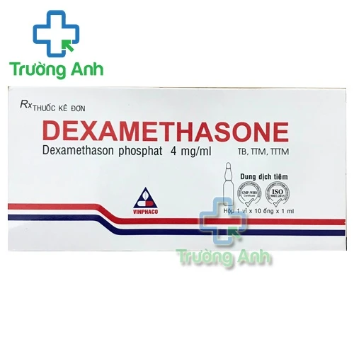 Dexamethasone 4mg/ml Vinphaco - Thuốc chống sốc hiệu quả