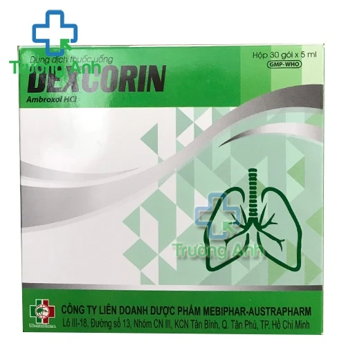 Dexcorin - Thuốc điều trị đường hô hấp hiệu quả của Mebiphar 