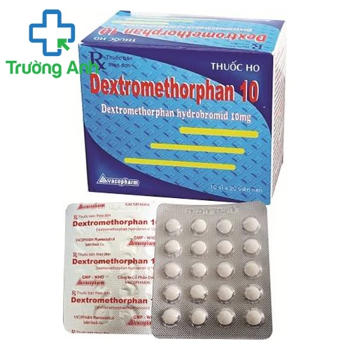 Dextromethorphan 10 Vacopharm - Thuốc điều trị ho hiệu quả
