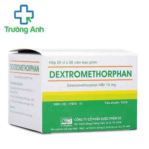 Dextromethorphan 15mg F.T.Pharma - Thuốc điều trị ho hiệu quả