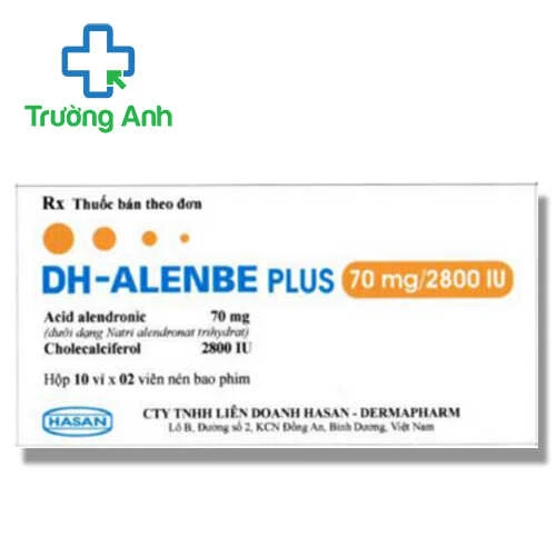 DH-Alenbe plus 70mg/2800IU - Thuốc điều trị loãng xương hiệu quả