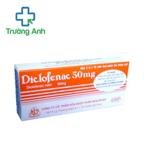 Diclofenac 50mg MKP - Thuốc kháng viêm hiệu quả