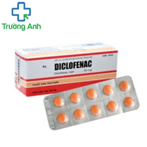 Diclofenac 50mg DHG Pharma - Thuốc chống viêm hiệu quả