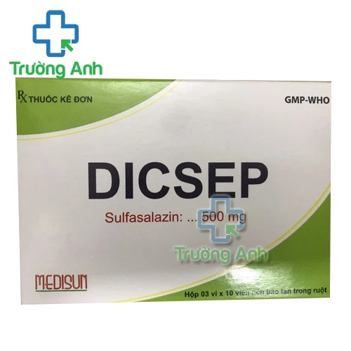 Dicsep 500mg - Thuốc điều trị viêm loét đại tràng hiệu quả