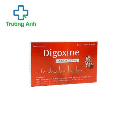Digoxine 0,25mg Tpharco - Thuốc điều trị suy tim