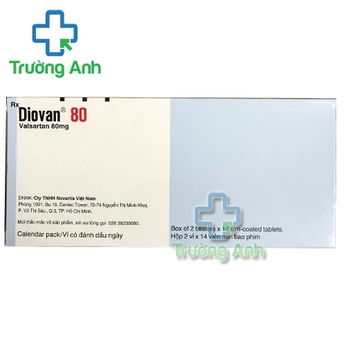 Diovan 80mg - Thuốc điều trị tăng huyết áp hiệu quả