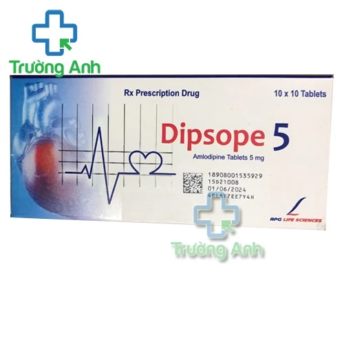 Dipsope-5 - Thuốc điều trị đau thắt ngực hiệu quả của Ấn Độ