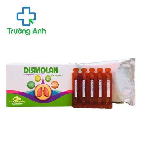Dismolan 200mg/8ml CPC1HN - Thuốc giúp tiêu chấy nhầy nhớt hiệu quả
