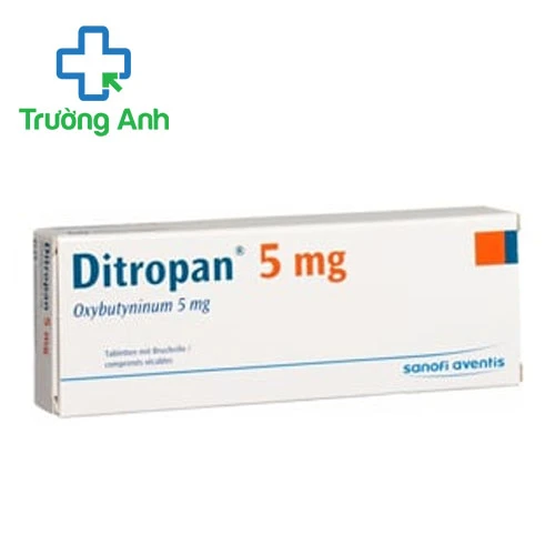 Ditropan 5mg Sanofi - Thuốc làm giảm co thắt cơ bàng quang hiệu quả