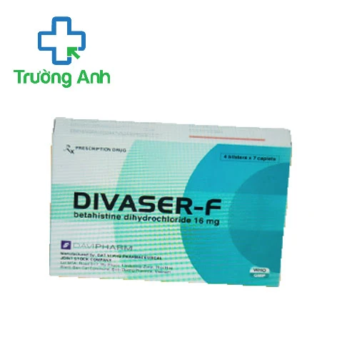 Divaser-F - Thuốc điều trị chóng mặt hiệu quả của Davipharm