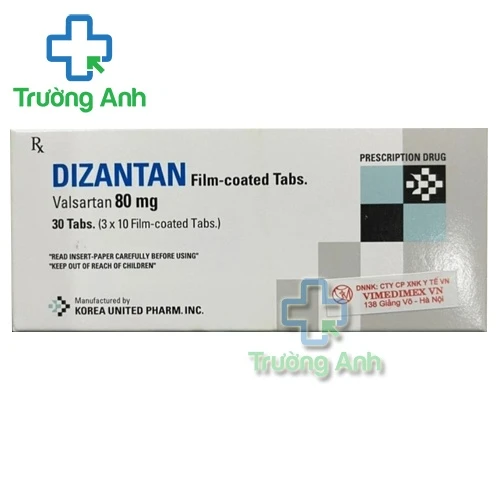 Dizantan 80mg - Thuốc điều trị tăng huyết áp hiệu quả của Hàn Quốc