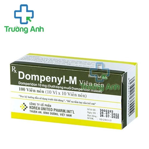 Dompenyl-M Korea United - Thuốc trị trào ngược dạ dày, thực quản