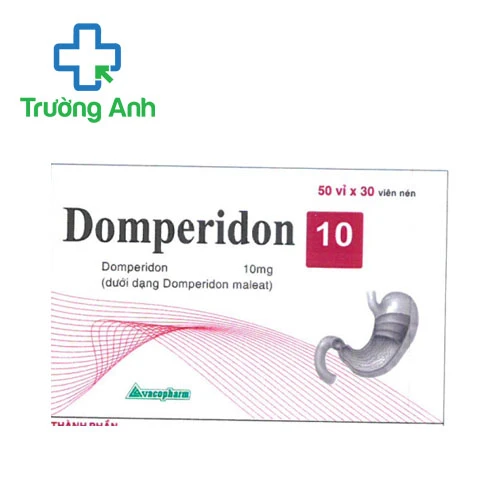 Domperidon 10 Vacopharm - Thuốc điều trị buồn nôn và nôn hiệu quả