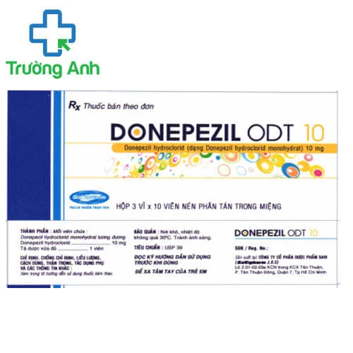 Donepezil ODT 10 - Thuốc điều trị bệnh Alzheimer hiệu quả của Savipharm