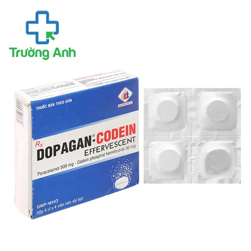 Dopagan-Codein Effervescent Domesco - Thuốc giảm đau hiệu quả