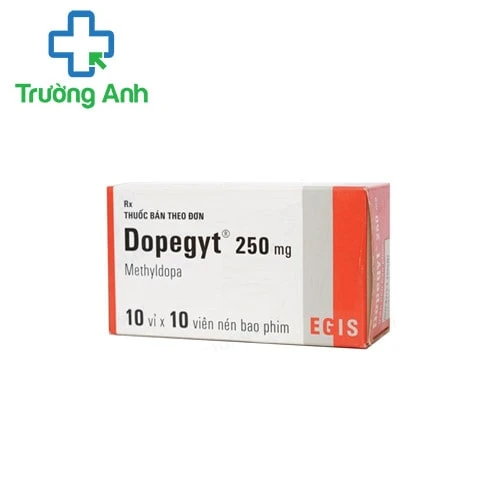 Dopegyt 250mg - Thuốc điều trị cao huyết áp hiệu quả của Hungary