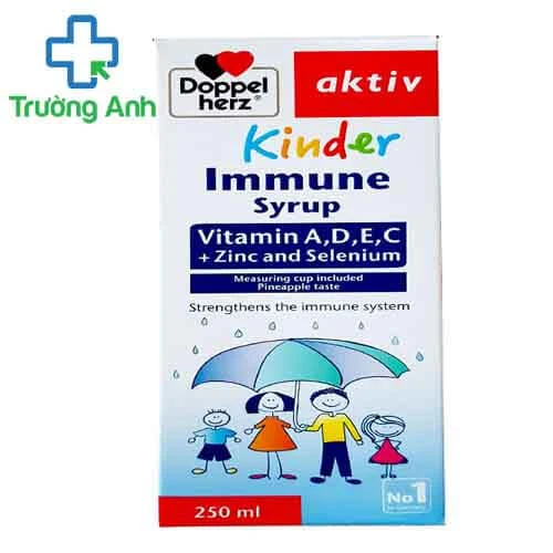Doppelherz Kinder Immune Syrup 250ml - Tăng cường sức đề kháng cho trẻ