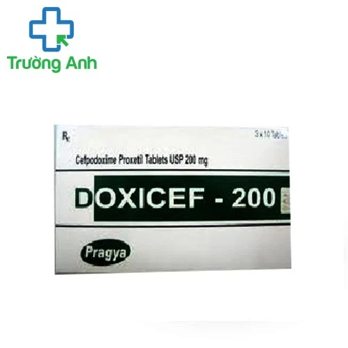 Doxicef 100mg-200mg - Thuốc điều trị nhiễm khuẩn hiệu quả 