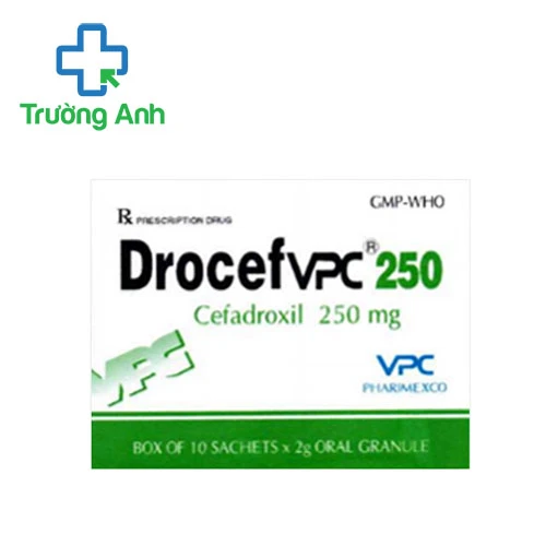 Drocefvpc 250 - Thuốc điều trị nhiễm khuẩn hiệu quả