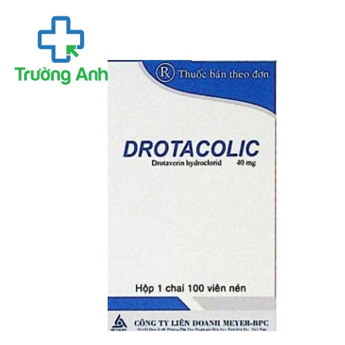 Drotacolic (lọ 100 viên) - Thuốc điều trị co thắt dạ dày hiệu quả