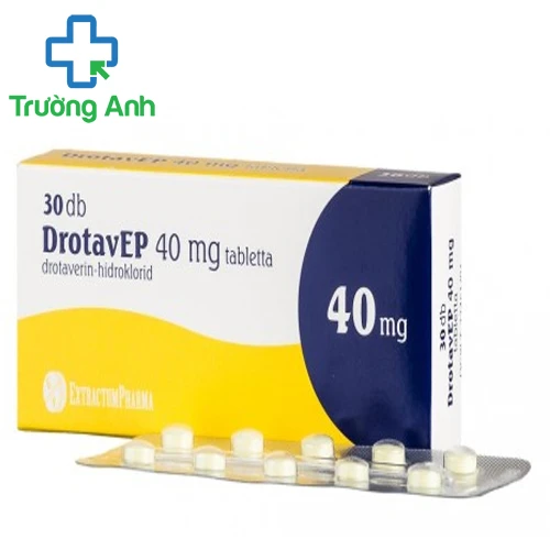 Drotavep 40mg tablets - Thuốc điều trị chứng co thắt dạ dày - ruột hiệu quả