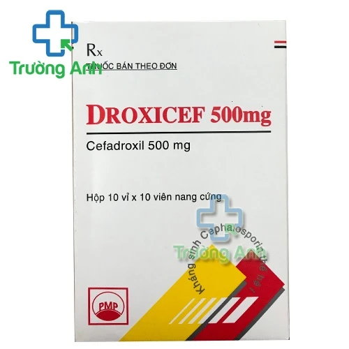 Droxicef 500mg Pymepharco - Thuốc điều trị nhiễm khuẩn hiệu quả