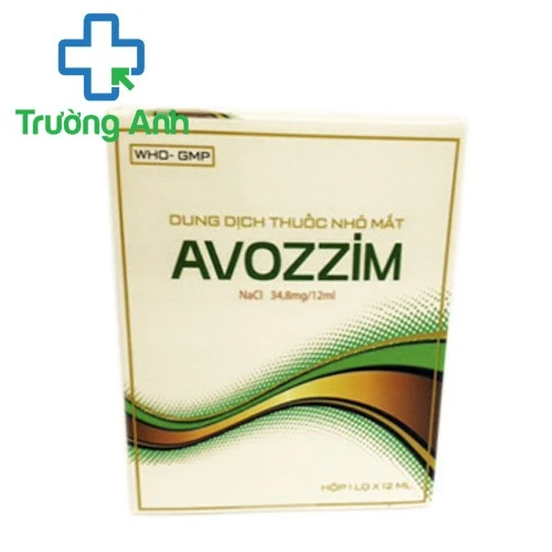 Avozzim HD Pharma 12ml (dung dịch) - Giúp nuôi dưỡng mắt, ngăn ngừa các bệnh về mắt