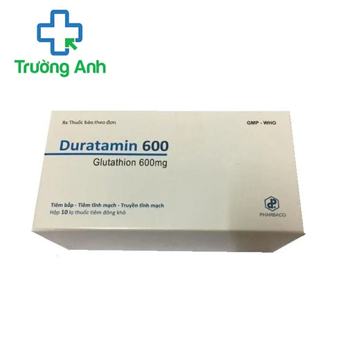 Duratamin 600 - Hỗ trợ điều trị bệnh phát sinh do cơ thể bị thiếu hụt Glutathion