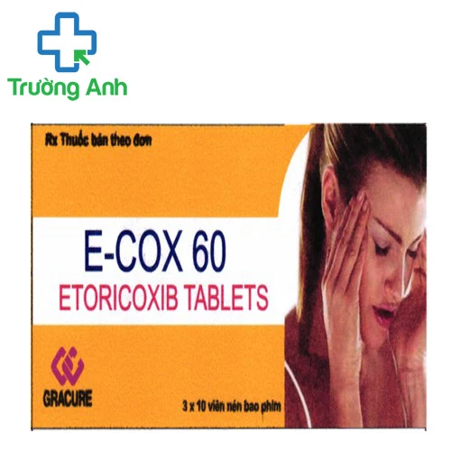 E-cox 60 Gracure - Thuốc giảm đau viêm xương khớp hiệu quả 