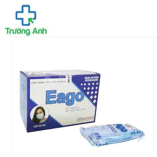 Eago - Khẩu trang y tế kháng khuẩn 4 lớp chất lượng hộp 50 cái