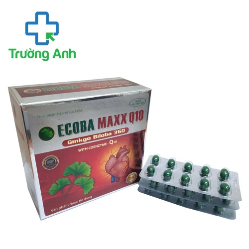 Ecoba Maxx Q10 Đại Uy - Hỗ trợ tăng cường lưu thông máu não hiệu quả